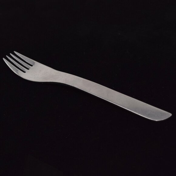 Mepra Katja Fork Stainless Italy Ergonomic Modernist European Asymmetrical 18/10 - Picture 10 of 10